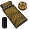 Acupressure Massage Mat With Needles Set Back Massager For Neck Foot Kuznetsov's Applicator Massage Pad Yoga Mat With Pillow