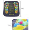 Reflexology Foot Massage Pad Cobblestone Walk Massager Mat Pain Relief Health Care Acupressure Mat