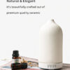 5 Colors Humificador  Ceramic Aroma Diffuser Ultrasonic Diffusers Ceramic Humidifier